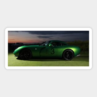 Green TVR Sticker